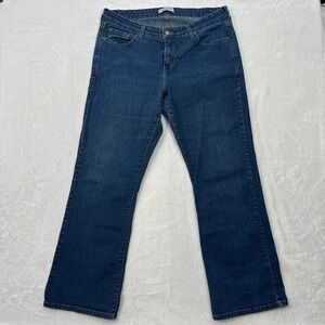 Levi's Jeans Womens 20W Blue Perfectly Shaping 512 Bootcut Medium Wash Stretch